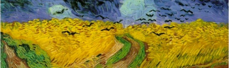 Wheat Fields Under Threatening Skies - By Van Gogh